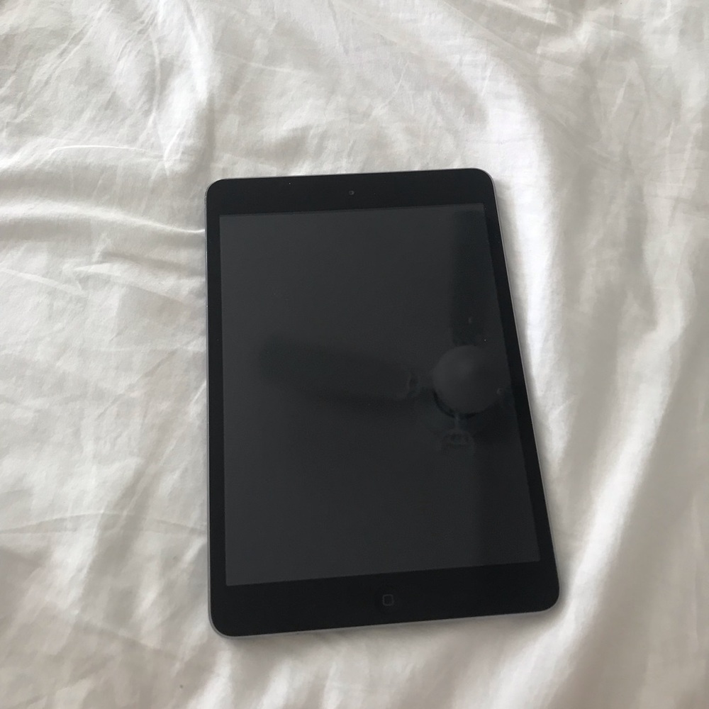 iPad Mini + Green Speck Case